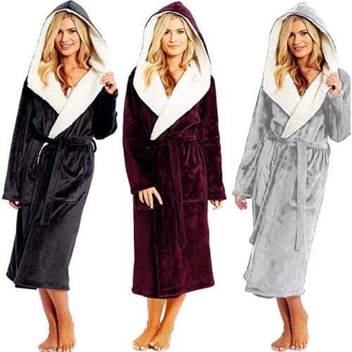 YOUYEDIAN Women's Plush Robes