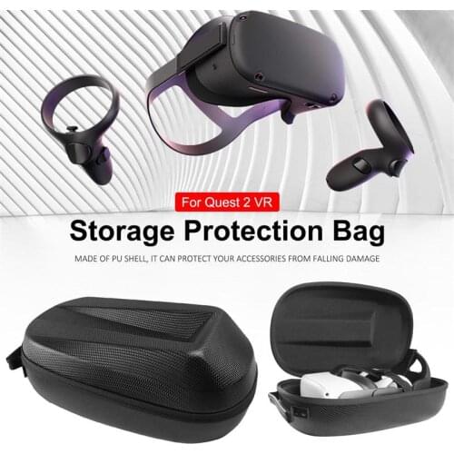 Hard Shell Travel Case for Oculus Quest 2 Storage Box Travel Bag Protective Cover For Quest 2 VR Gaming Headsets Accessories Set