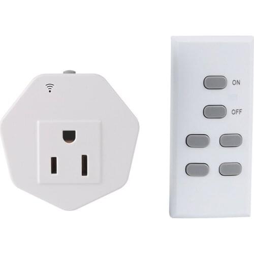 Wireless Remote Control Outlet Electrical Smart Switch Plugs Lamps Power Strips Home Automation and other Household Appliances
