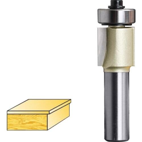 Woodworking Tool Sheet Straight Bit With Bearing Router Bit - 1/4*1/2 - 1/4" Shank - Arden A0203014