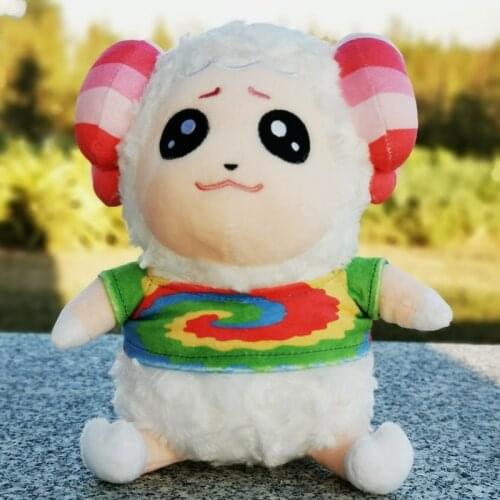 Animal Crossing New Horizons Goat Sheep kawaii Dom 8" Soft Plush Toy Stuffed Doll Customized Limited Gifts