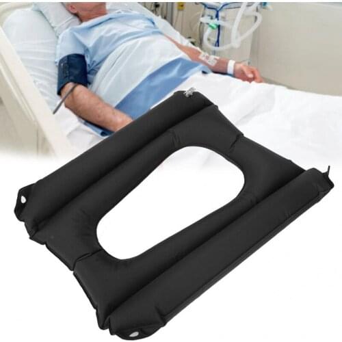 Washable Inflatable Bedpan Elderly Patients Care Anti Bedsore Air Cushion for Elderly Disabled with Inflator