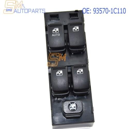 New Electric Power Master Window Switch 93570-1C110 For Hyundai Getz 2005 935701C110 93570 1C110