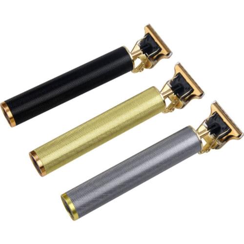 Barber powerful motor metal housing LCD hair clipper hair cutter home professional electirc hair trimmer rechargeable haircut