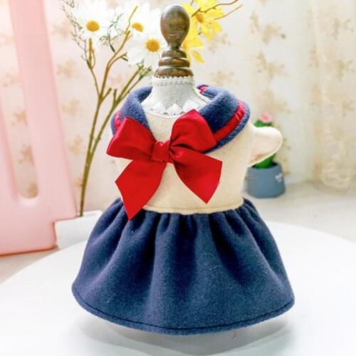 Pet Dress Bowknot Decor Design Dog Puppy Two-legged Princess Dress Skirt Pet Cloth Supply Two-legged Pet Clothes Dog Supplies