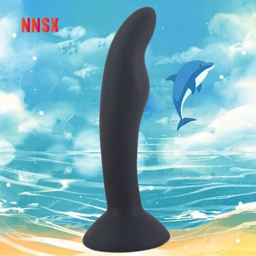 NNSX Mini Anal Plug Silicone Dildo Convenient and Easy to Carry Suction Cup Soft G Spot Vagina Sex Toys For Women Lesbian