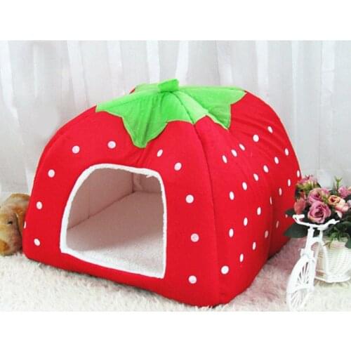 Pet Dog Cat Bed House Cave Kennel Pad Cushion Basket Nest for Small Animals Pet Cat Dog Kitten Puppy