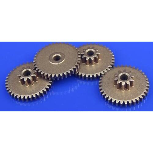1pcs 0.5M Double Layer Gear Module 0.5/0.6 + 0.5/0.6 Tooth metal Gears Transmission Unit Accessories
