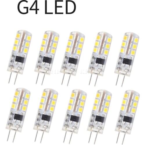 10PCS Mini G4 LED Lamp COB LED Bulb 3W 5W 9W 15W DC AC 12V LED G4 Light 360 Beam Angle Chandelier Light Replace Halogen G4 Lamps