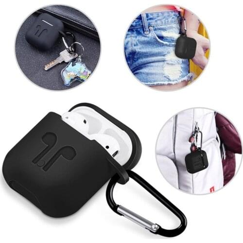 4Pcs/Set Silicone Wireless Bluetooth Earphones Case For Air pods i10 i12 i20 i30 Earbud Earphone accessories Protective Cover