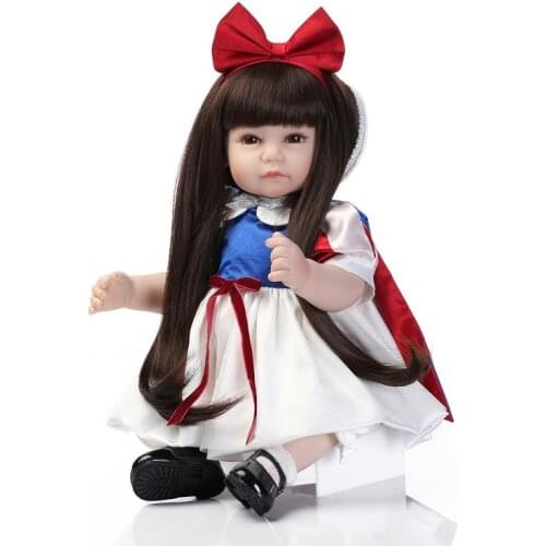 53cm cute girl reborn toy dolls soft silicone reborn baby dolls child fake baby doll bebe alive reborn menino bonecas lol dolls