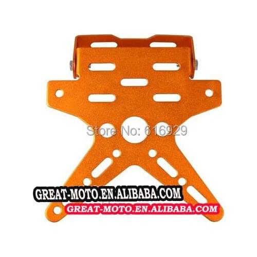 Alu electric Motorcycle Scooter License Plate Bracket Holder Number Hanger Tail Tidy Bracket fender For Honda Yamaha