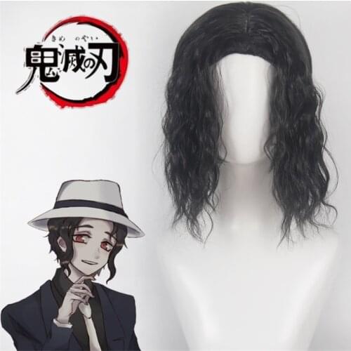 Anime Demon Slayer: Kimetsu no Yaiba Cosplay Kibutsuji Muzan Anime Role Playing Wigs Cosplay Wigs Nezuko Tanjirou Zenitsu