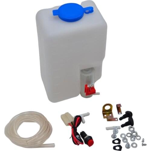 New Windscreen Washer Bottle Pump Kit Universal For 12v Classic 160186