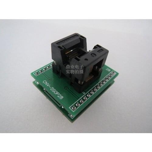 Opentop 100%New&Original TSSOP20/DIP20 IC Burning seat Adapter testing seat Test Socket test bench in stock free shipping
