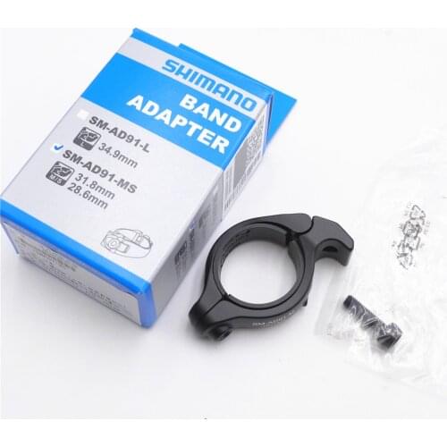 Shimano SM-AD91-MS AD91-L Road Bike Front Derailleur Band Adapter 28.6mm/31.8mm/34.9mm