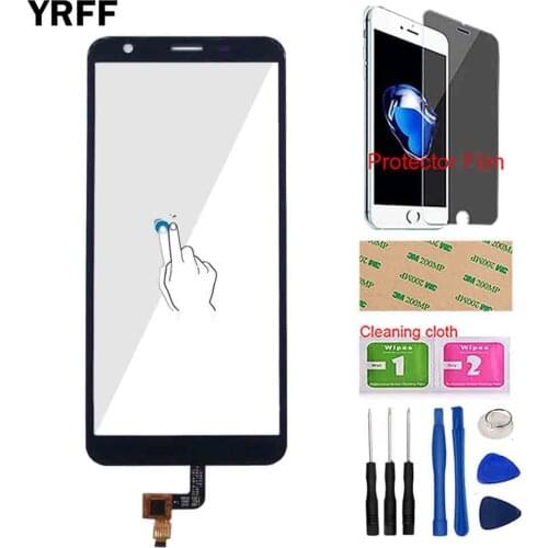 Touch Panel Front Glass For Oukitel C11 Pro Touch Screen Digitizer Touchscreen Outer Sensor Mobile Phone Protector Film