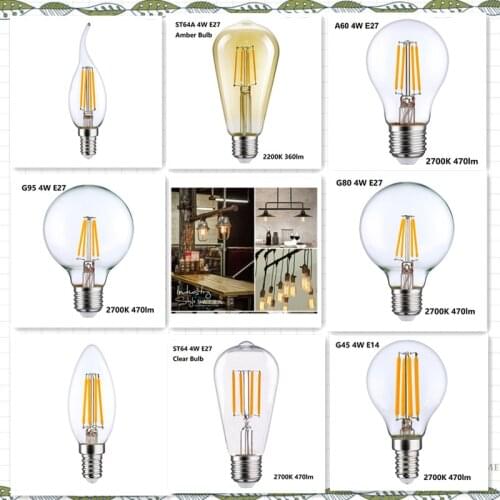 Vintage lumen Incandescent Lamps