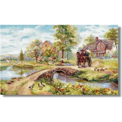 Top Manufacturer Embroidery Sunday Run Cross Stitch Supplies Online Canada with 100% Cotton Floss & Free Shipping for Home Decor