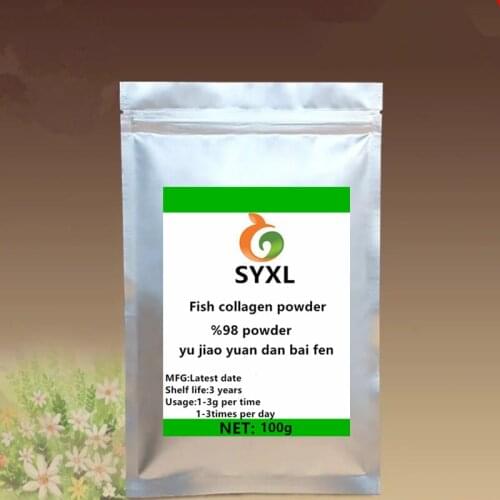 High quality Deep-sea fish collagen powder 100% Fish Collagen Powder , Keep Young,Hydrolyzed protein