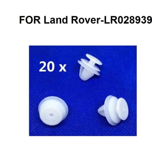 X20 Clips FOR Land Rover Wheel Arch Lower Door Moulding Panel Exterior Trim Clip LR028939
