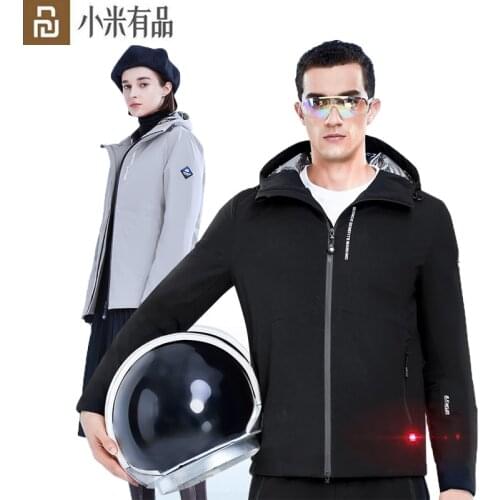 Xiaomi SUPIELD Aerogel Cold Suit Thermostat Heating Jacket Winter Heated Clothing Windproof Waterproof Men Clothe Anti-cold Coat