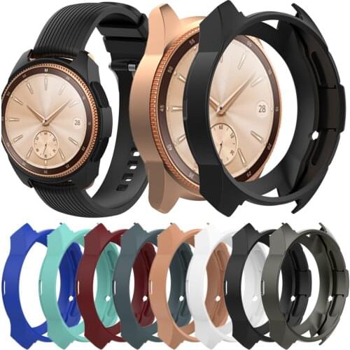 Watch Protective Cover 42/46mm Silicone Shockproof Watch Protective Cover Case Frame for Samsung Galaxy watch accessories 2020