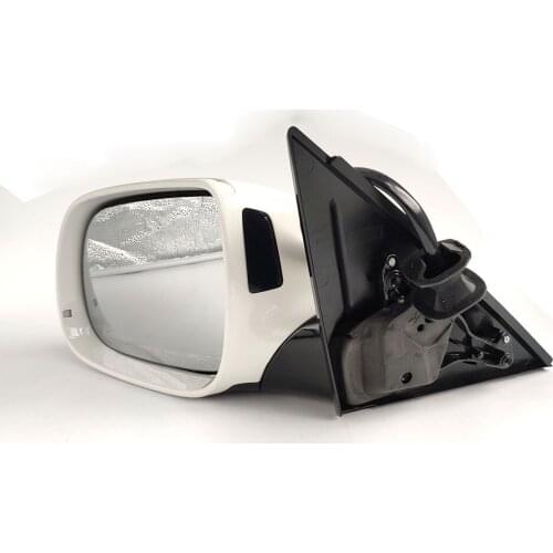 New 6 Pins Power Heated& Adjustable Glass LED Turn Signal Side View Mirror For Audi Q5 2009-2015