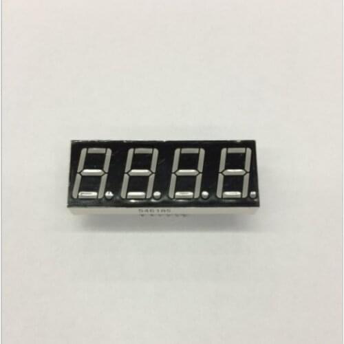 100pc Common anode/Common cathode 0.56 inch digital tube 4 bits digital tube led display 0.56inches Red digital tube