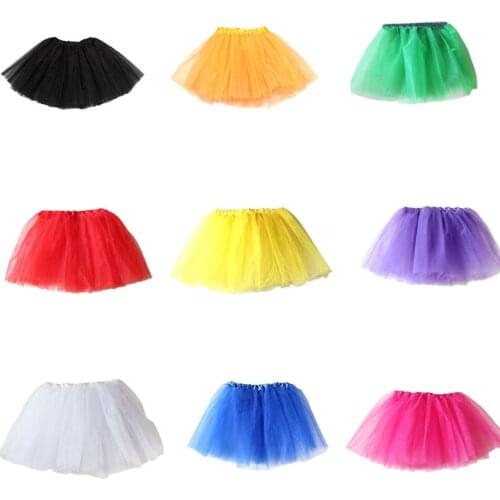 2021 Mini Tutu Skirt Girls Princess Pettiskirt Party Ballet Tulle Skirt Mini Dress Baby Summer Jupe Vestidos De Verano Мини Юбки