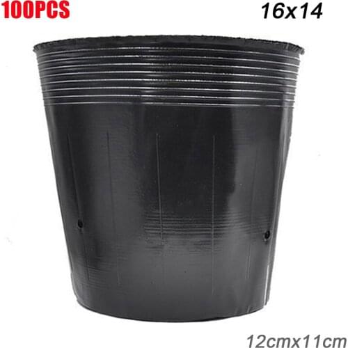 50/100pcs Plastic Seedlings Starter Pot Plants Nursery Pots for Germination Seedling