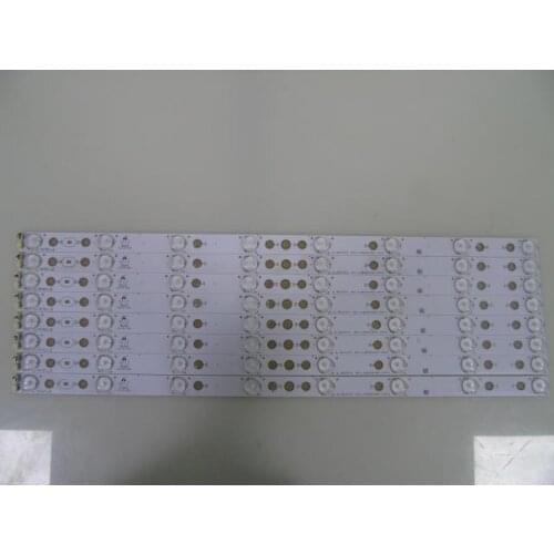 9 pcs Led backlight para TCL L48F3700A srtip 4C-LB4808-YHE/YHA 48F1600-9X8-3030C-8S1P