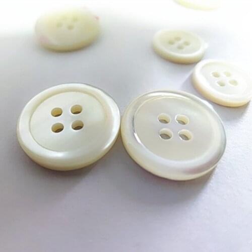 Free shipping 10pcs/lot Natural shell buttons top shell beige white suits button cashmere cardigan suit jacket buttons