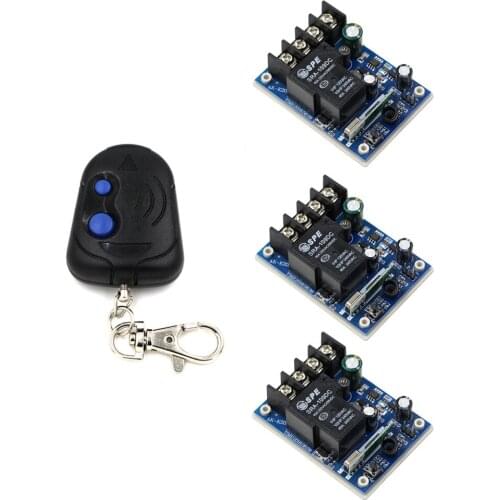 Wireless Remote Control Switches DC 12V 24V 36V 48V 30A Relay Receiver With Transmitter For LED Light Lamp In Stock Switch