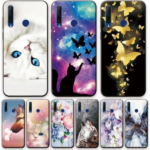 Honor 10i Case For Huawei Honor 10i Case HRY-LX1 Silicone TPU Cute Back Cover Case For Huawei Honor 10i Honor10i 10 i 6.21 inch