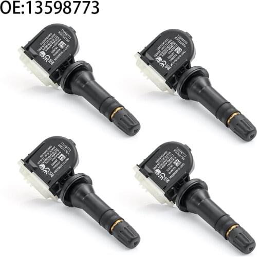 4PCS 13598773 433mhz TPMS TIRE PRESSURE SENSOR For Cadillac CT6 XT5 SRX For Chevrolet Malibu Volt TPMS Sensor 13598773