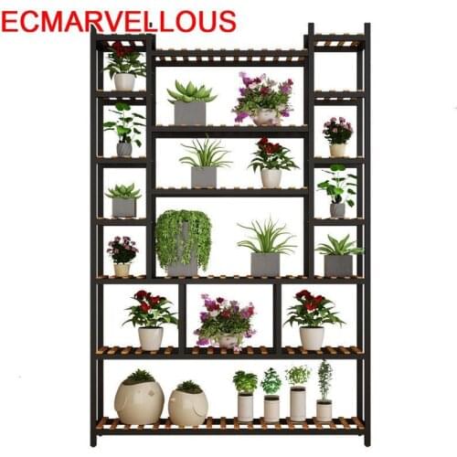 Estante Para Plantas Living Room Shelf Escalera Decorativa Madera Dekoration Rack Stojak Na Kwiaty Outdoor Flower Plant Stand