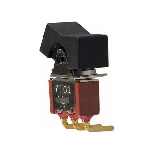 Free Shipping 2pcs/lot 7101J1ABE2 Imported original rocker switch SWITCH ROCKER SPDT 0.4VA 20V