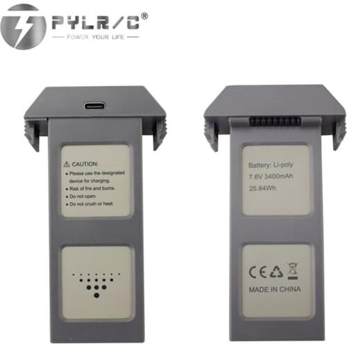 7.6V 3400mAh lipo battery and charger For MJX B20 D15 GPS Brushless RC Drone With 4K Camera RC drone Spare Parts