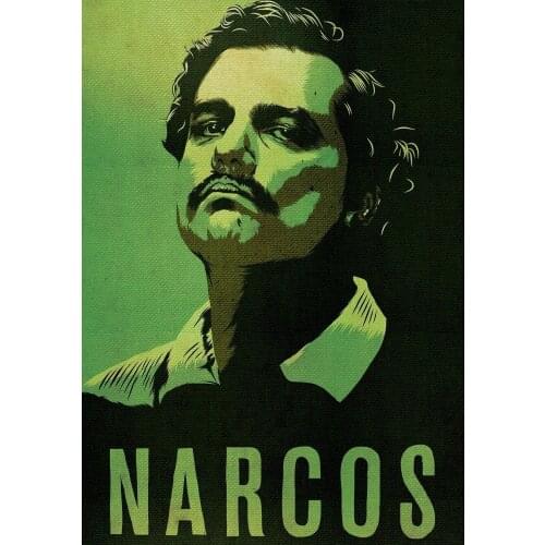Lot style Choose NARCOS TV Show Art print Silk poster Home Wall Decor