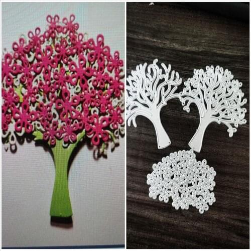 Tree Metal Cutting Dies for DIY Scrapbooking Album Paper Cards Decorative Crafts Embossing Die Cuts