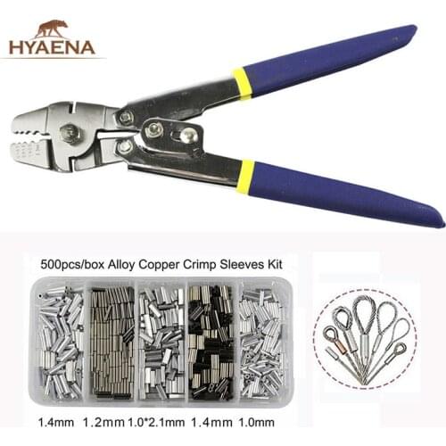 Hyaena Multifunctional Anti-corrosion Fishing Pliers Stainless Steel Fishing Line Tackle Cutter Scissors Crimping Terminal Tool