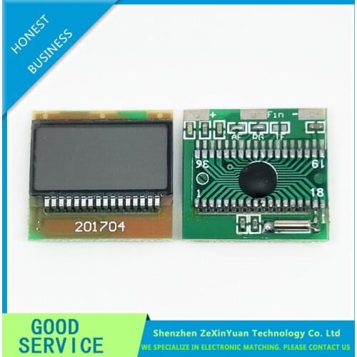 1-5PCS FM Radio Receiver Display Module Frequency Modulation Stereo Receiving LCD Display SC3610 / Frequency Display Screen
