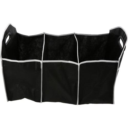 New Car Collapsible Trunk Cargo Toys Food Container Organizer Black