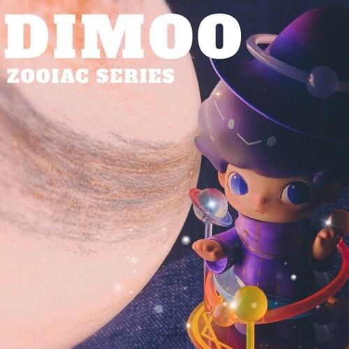 Popmart Dimoo Constellation Series Blind Box Toys Guess Bag Caja Ciega Toys Doll Blind Box Guess Bag Anime Figure Girls Gift