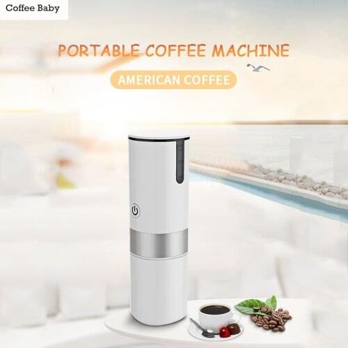 Portabl Coffee Machine for Car DC12V Expresso Maker Nespresso Dolcegusto Capsule Coffee Machine for Travel Sports Office Home