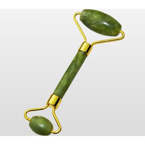 1 Pcs Portable Pratical Facial Massage Roller Natural Jade Anti Wrinkle Face Slimming Shaper Body Foot Relaxation Beauty Tool