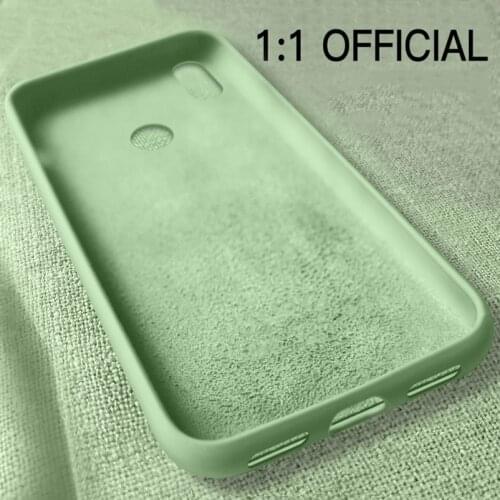 Silicone Original Liquid Case For Xiaomi mi A2 Slim Protective back cover Case For Xiaomi A2 Lite XIAOMI MIX 3 2 2s Case