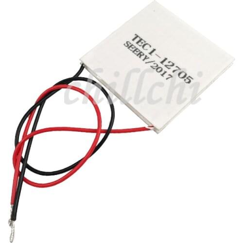 Freeshipping TEC1-12705 50*50*5mm Thermoelectric Cooler Peltier