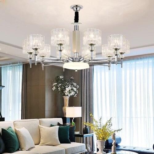 Люстры хром VIGOUS China At AliExpress